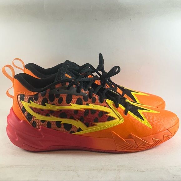 Puma X Cheetos Scoot Zero Flamin Hot Basketball Shoes Orange Size 12 309840-02 - Picture 1 of 8